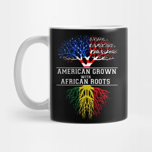 American Grown With African Roots Juneteenth Mug